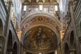 Cattedrale di Santa Maria Assunta. Il grande mosaico dell'abside con Cristo detronizzato tra la Vergine e San Giovanni