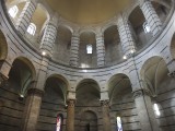 The Baptistery of Saint John. The baptismal font inside dates back to 1246, created by Guido Bigarelli