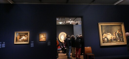 Ausstellungsansicht: Greuze. L’enfance en lumière. Le Petit Palais, Paris