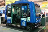 Autonomer Bus von ifak. Fährt ohne Kabel und Stecker.